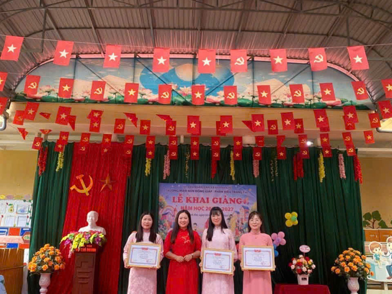 LỄ KHAI GIẢNG NĂM HỌC MỚI 2026-2027 PHÂN HIỆU MẦM NON TRÀNG CÁC