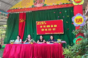 PHÂN HIỆU XUÂN LONG - TRƯỜNG MN ĐỒNG GIÁP HỌP PHỤ HUYNH ĐẦU NĂM NĂM HỌC 2026 - 2027